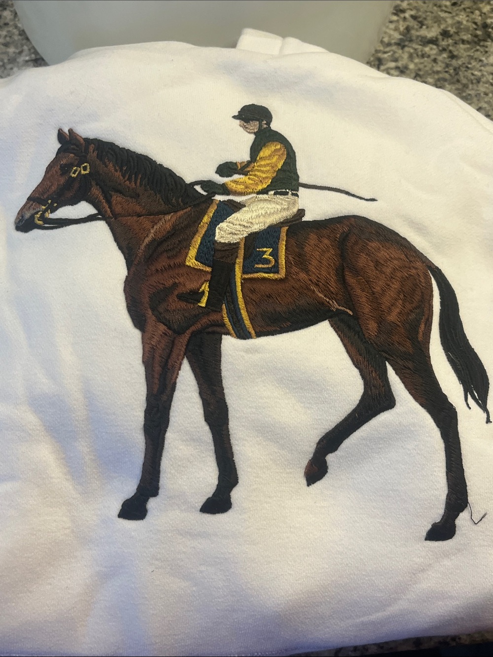 Ralph Lauren Purple Label Large Horse Hoodie Made in Italy new Mens Size XXL - Picture 2 of 8